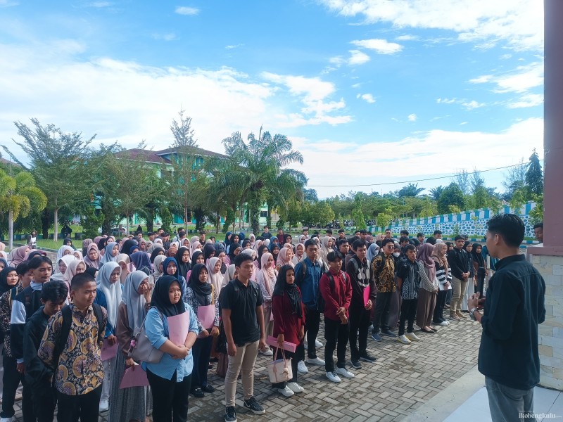 Gedung Serba Guna UINFAS Bengkulu Dipadati Mahasiswa Baru untuk Registrasi PBAK 2025