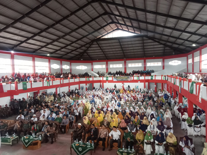 Ribuan warga Bengkulu Utara Berkumpul dalam Acara Tabliqh Akbar dan Konser Amal Palestina