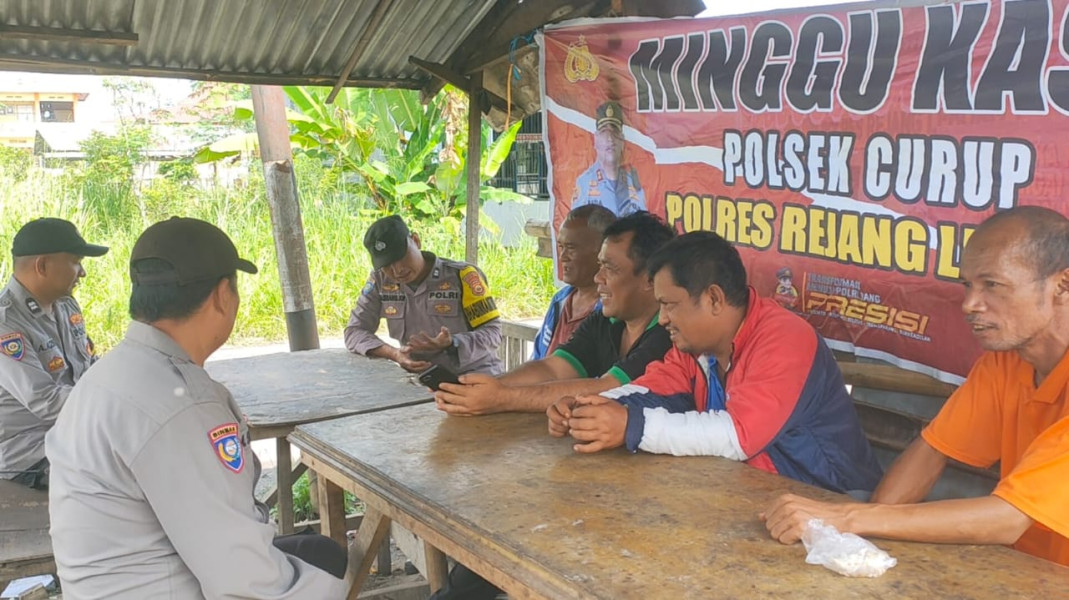 Polsek Curup Inisiasi 'Minggu Kasih' untuk Mendengarkan Aspirasi Warga Rejang Lebong