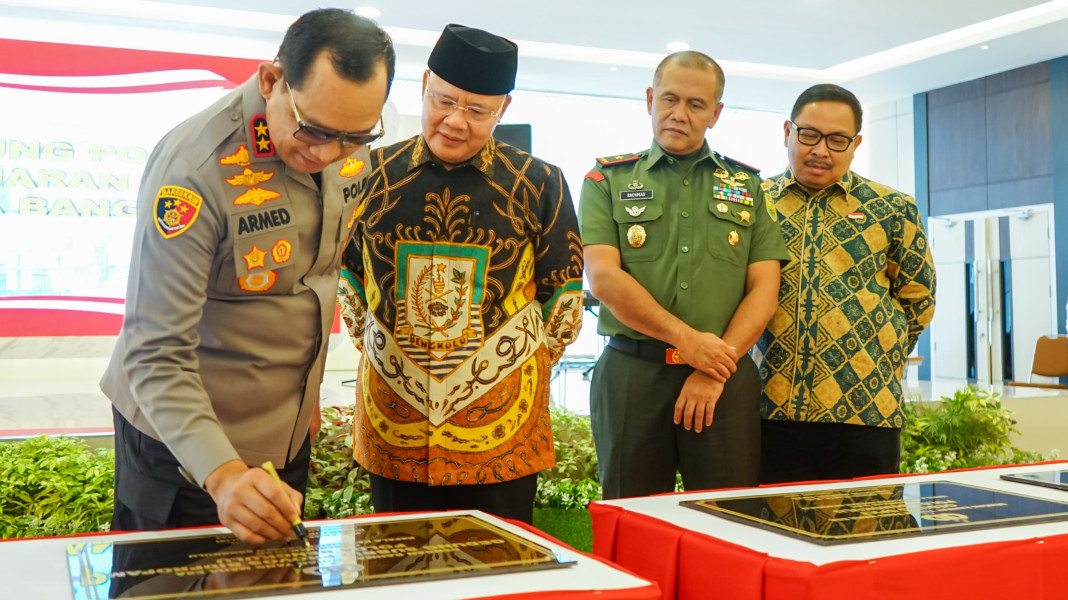 Peningkatan Fasilitas Polda Bengkulu: Sinergi Pemerintah dan TNI-Polri Berbuah Kemajuan