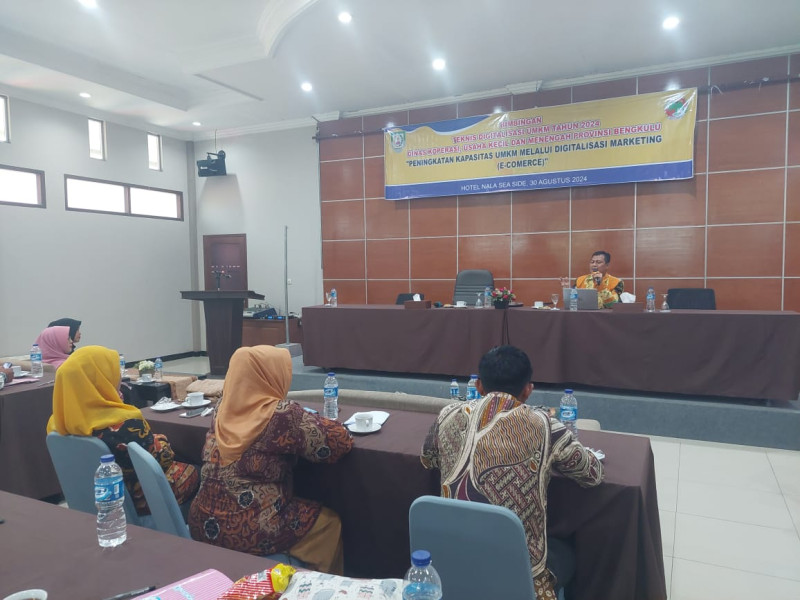 Anggota DPRD Provinsi Sujono Dorong UMKM  Bengkulu Beralih ke E-Commerce untuk Tingkatkan Daya Saing