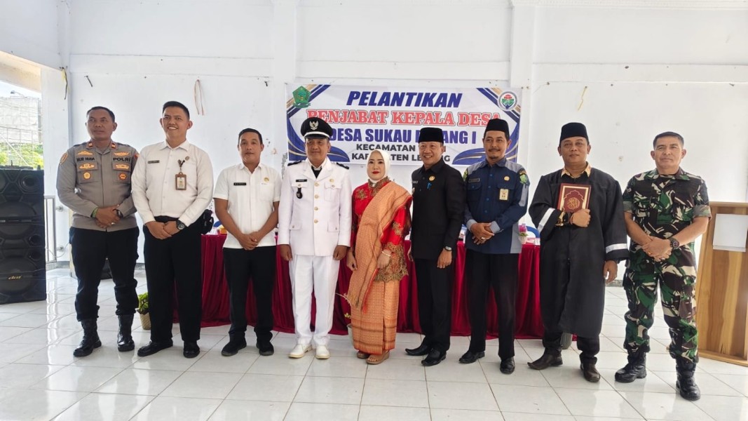 Pastikan Roda Pemerintahan Stabil,  Bupati Lebong Tunjuk Rusyanto Pimpin Sukau Datang I