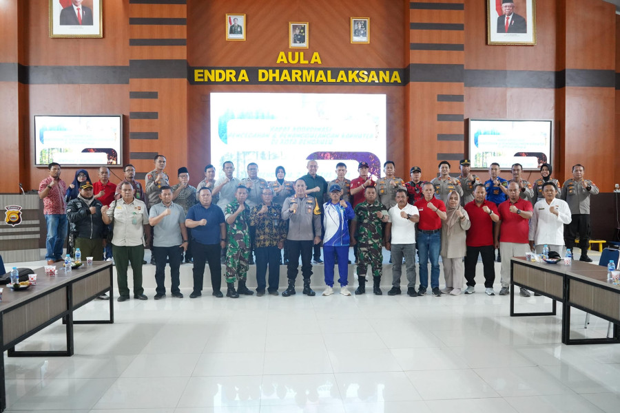 Polresta dan Pemkot Sinergi Lakukan Pencegahan dan Antisipasi KARHUTLA