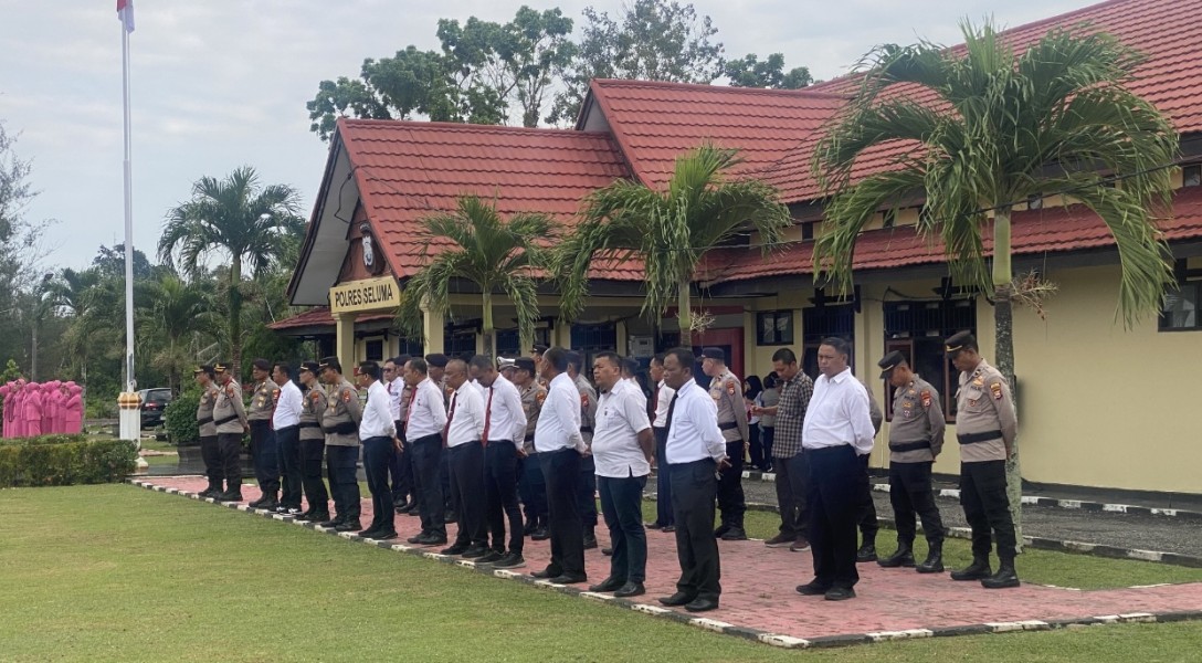 Jajaran PJU Polres Seluma Dirombak, Ini Daftar Lengkap Perwira yang Dimutasi