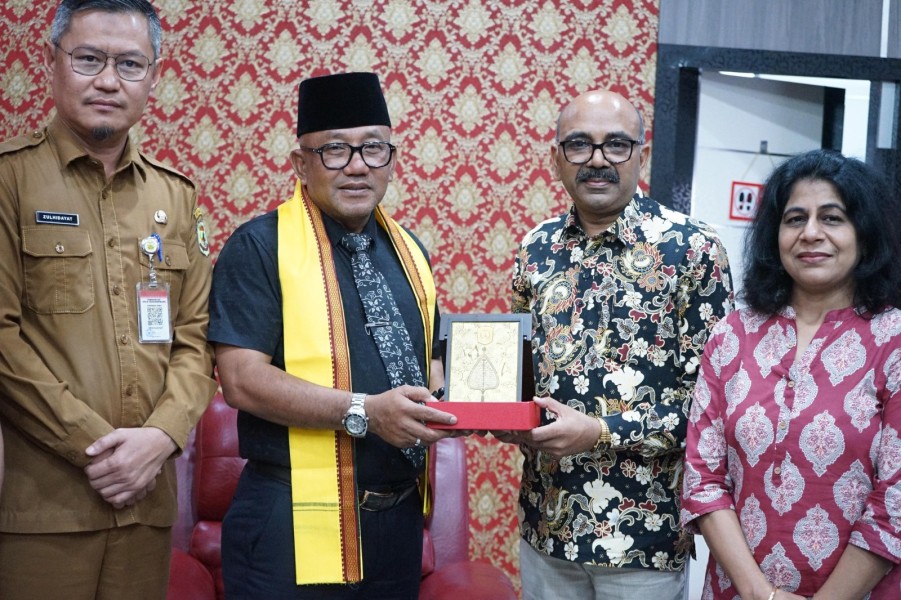 Konsul Jenderal India di Medan Bertemu Wakil Gubernur Kepulauan Riau dan Wali Kota Tanjung Pinang