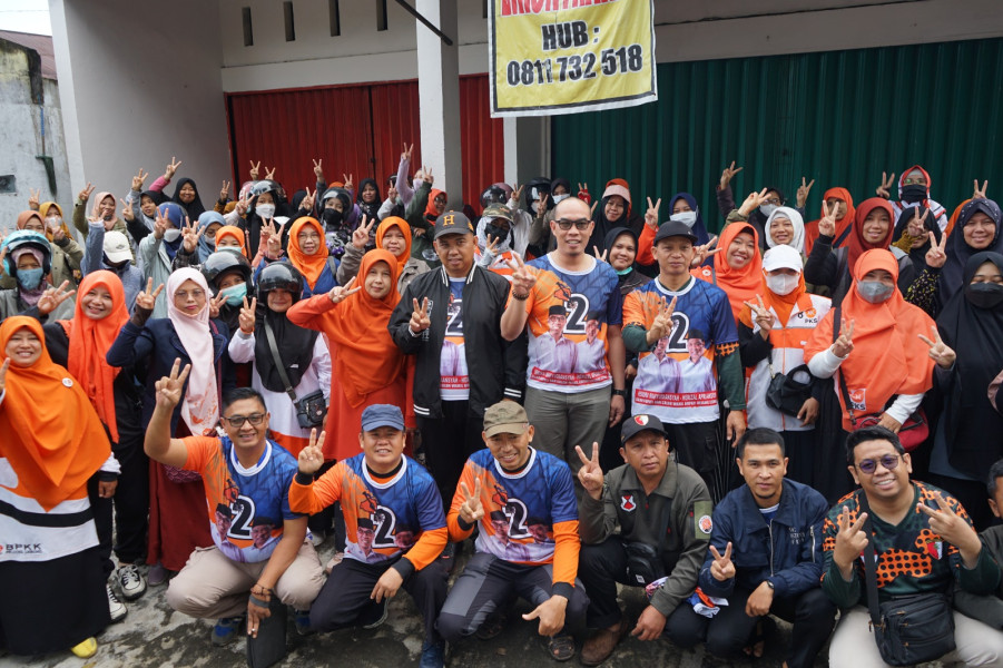 Pasangan Hendra-Herizal Sapa Pedagang Pasar Tengah Rejang Lebong, Serap Aspirasi untuk Program Pemberdayaan UMKM