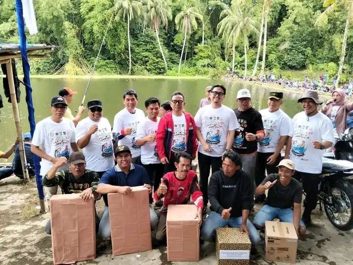 Bupati Kepahiang Buka Lomba Mancing dalam Rangka HUT Ke-21 dan HPN 2025