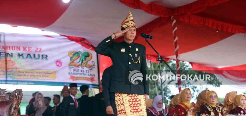 Jadi Irup HUT ke-22 Kabupaten Kaur, Bupati Gusril Pausi Sampaikan Program Prioritas Pembangunan