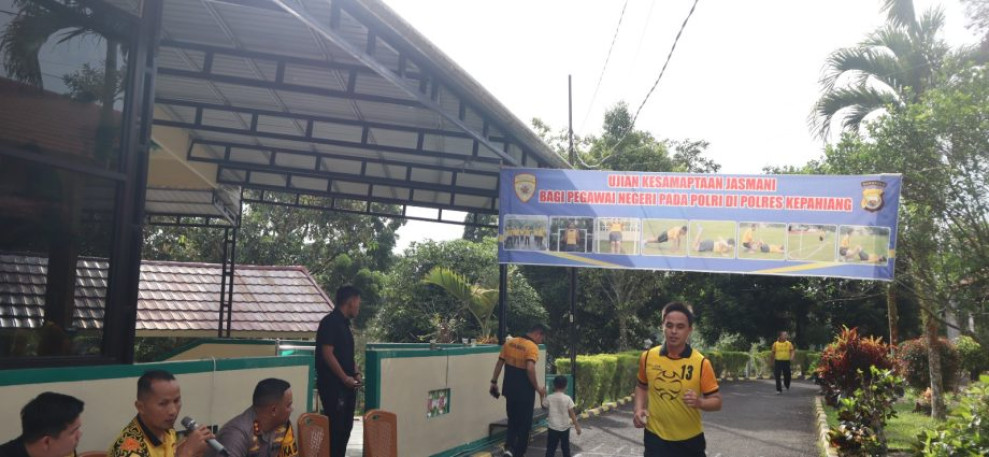 Polres Kepahiang laksanakan kegiatan Kesehatan Jasmani