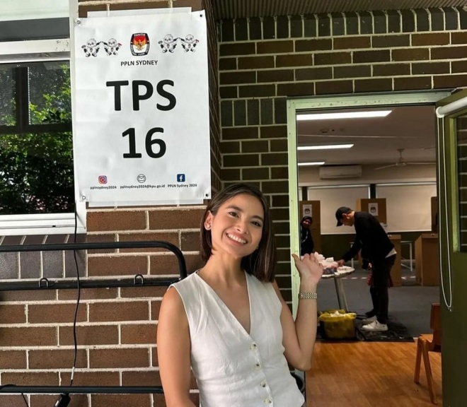 Acha Septriasa Rayakan Pesta Demokrasi di Sydney: Suara dari Jauh untuk Indonesia