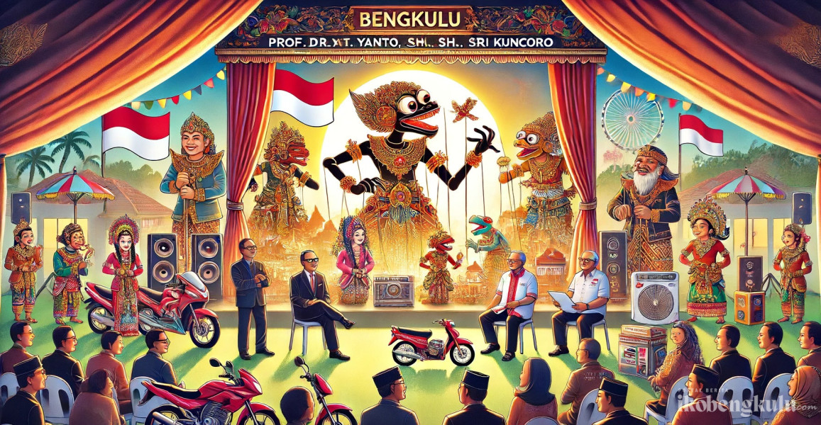 Pertunjukan Wayang Kulit di Bengkulu: Meriahkan Milad UMB ke-33