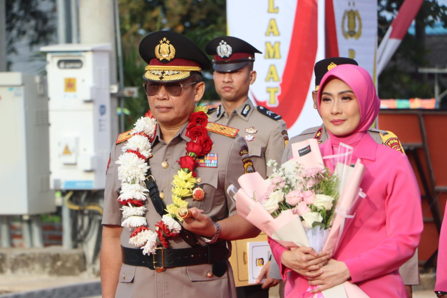 Tarian Sekapur Sirih dan Farewell Parade Sambut Kapolda Bengkulu Brigjen Pol Anwar