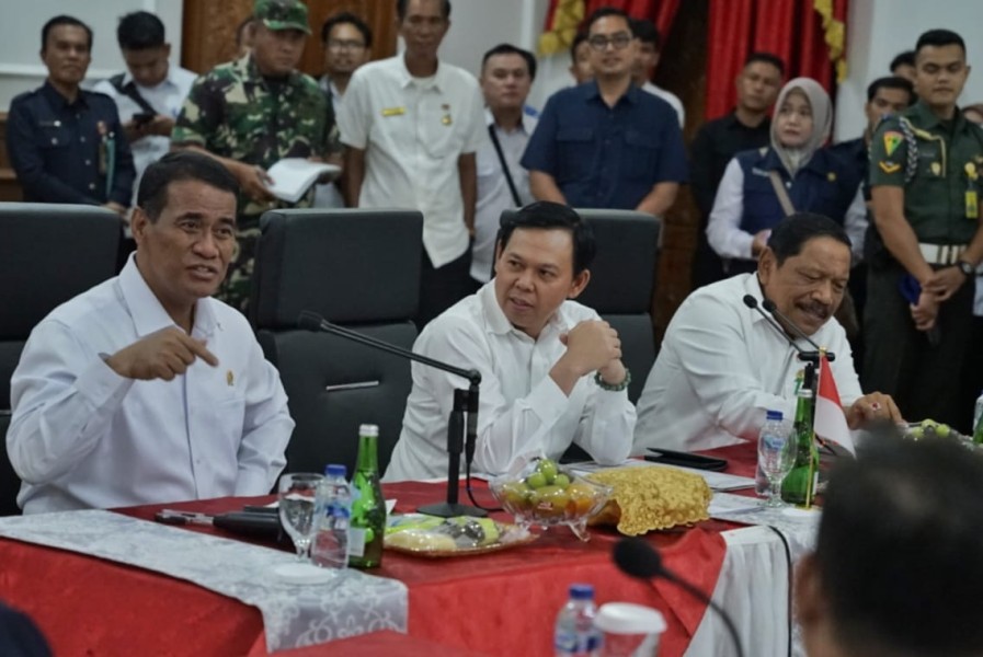 Menuju Kedaulatan Pangan, Bengkulu Dapat Dukungan Penuh dari Mentan