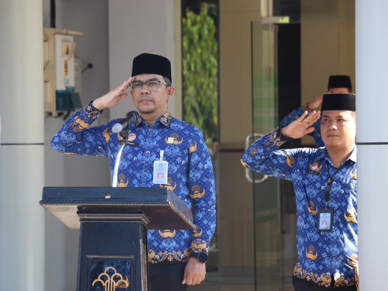 Kanwil Kemenkumham Bengkulu Gelar Upacara Peringatan Hari Sumpah Pemuda ke-96, Wujudkan Semangat Maju Bersama Indonesia Raya