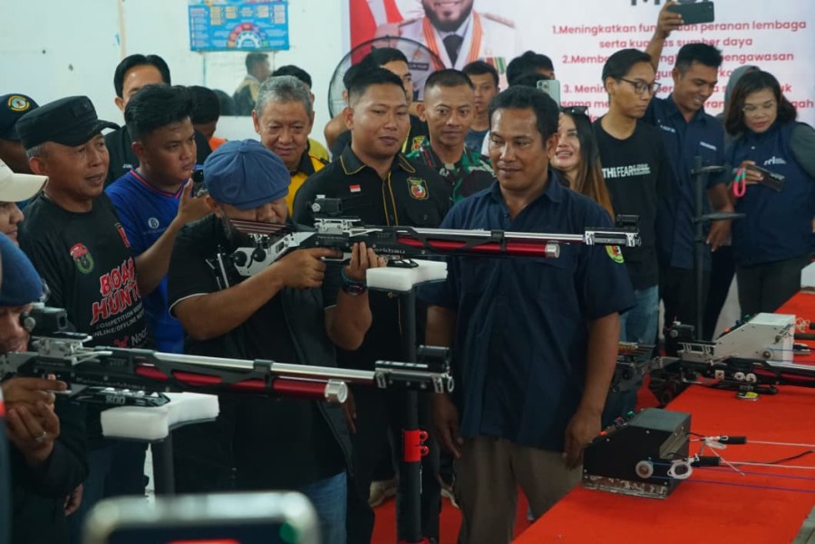 Merah Putih Shooting Competition Digelar, Gubernur Optimistis Perbakin Bengkulu Raih Emas PON