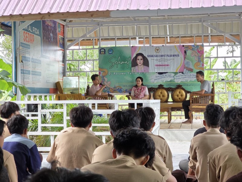 Senator Elisa Ermasari Lakukan Sosialisasi Empat Pilar di Panti Asuhan Al-Fida, Bengkulu
