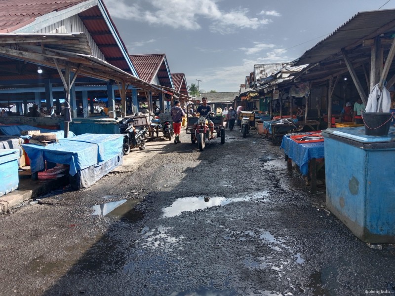Pasar Pulai Baai Butuh Perbaikan Infrastruktur
