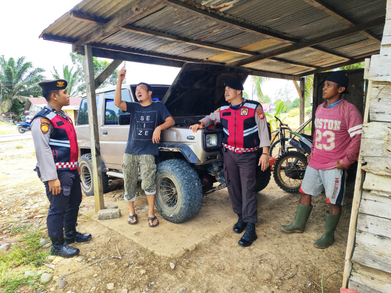 Patroli Cipta Kondisi Sat Samapta Polres Mukomuko Guna Jaga Kamtibmas.