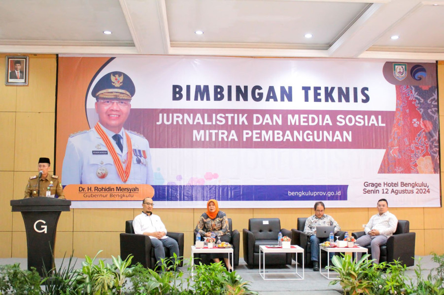 Pemprov Bengkulu Gelar Bimtek Jurnalistik untuk Meningkatkan Profesionalisme Media