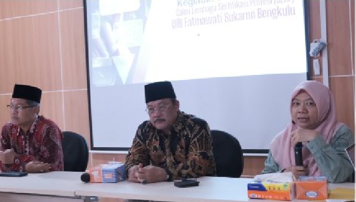 UINFAS Bengkulu Gelar Verifikasi Skema Calon LSP Bersama BNSP, Perkuat Langkah Pendirian Lembaga Sertifikasi Profesi