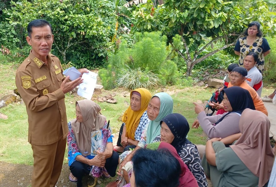 Wabup Lebong Bambang ASB Perintahkan Verval Ulang,  Jangan Sampai Bantuan Pemerintah Dinikmati Orang Kaya