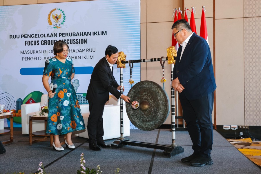 DPD RI Gelar FGD Susun RUU Pengelolaan Perubahan Iklim
