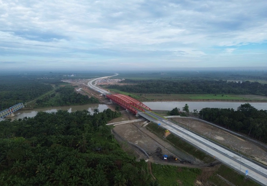 Jalan Tol Binjai-Langsa Seksi Kuala Bingai-Tanjung Pura Mulai Beroperasi Gratis