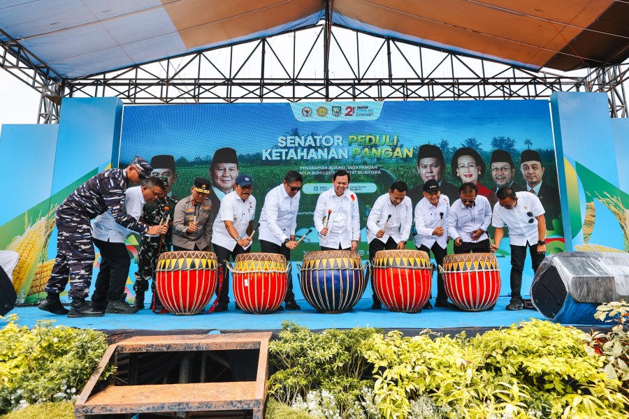 Ketua DPD RI Resmikan Program Senator Peduli Ketahanan Pangan di Empat Wilayah