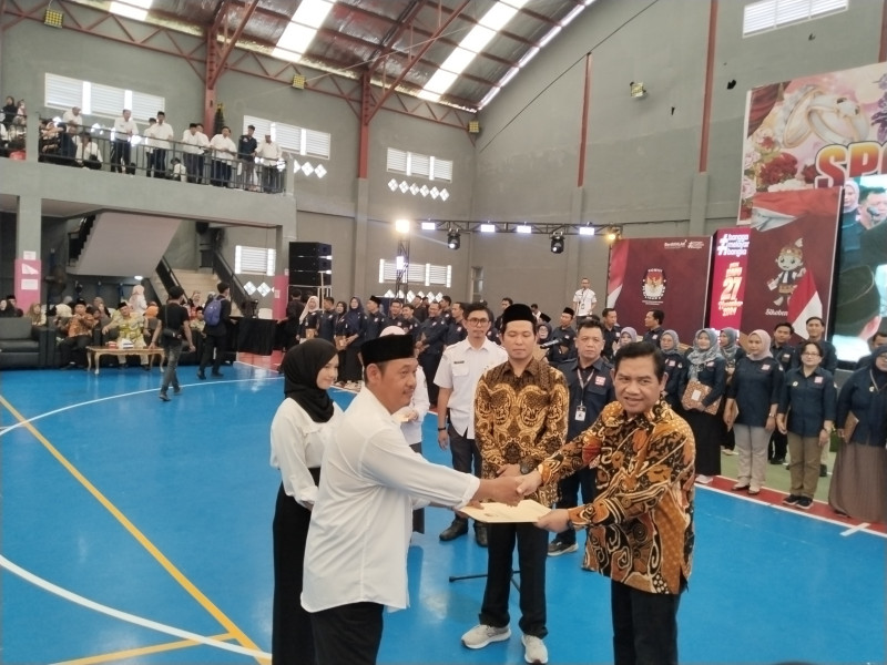Pelantikan KPPS di Bengkulu: Ribuan Petugas Siap Sukseskan Pemilu 2024