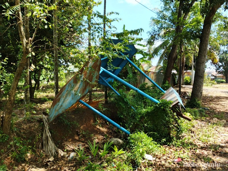 Terbengkalai dan Rusak, Halte Bus Sekolah di Kota Bengkulu Tak Lagi