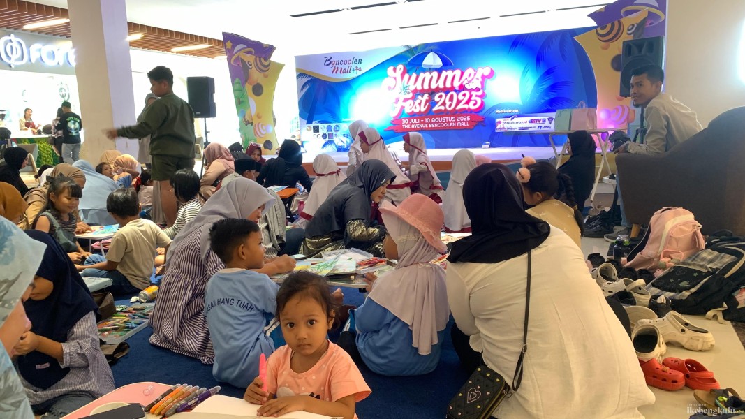 Summer Fest Pacu Minat Literasi Anak Sejak Dini Lewat Lomba Mewarnai
