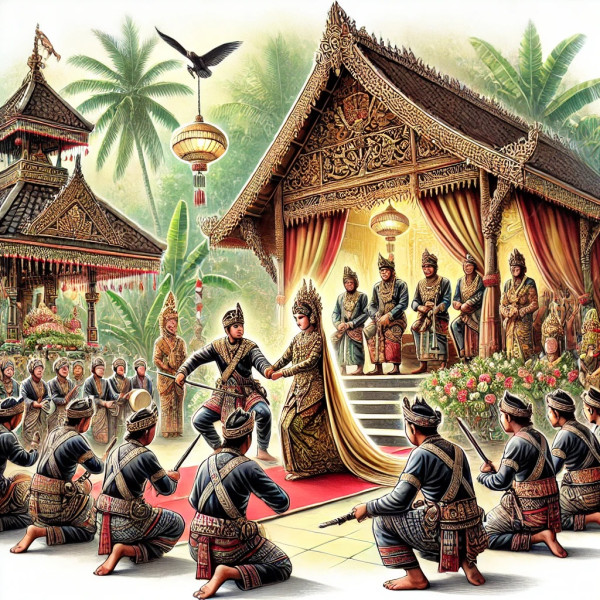 Tradisi Silat Warnai Prosesi Pernikahan di Bengkulu: Melestarikan Budaya, Mengantar Manten ke Pelaminan