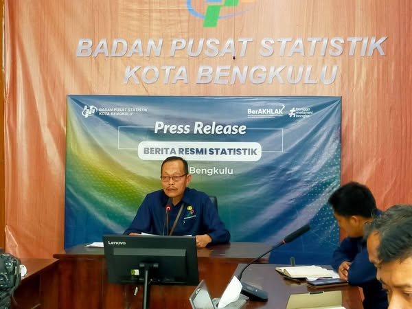 Inflasi Kota Bengkulu Year on Year Januari 0,09 Persen, Deflasi Month to Month 0,91 persen