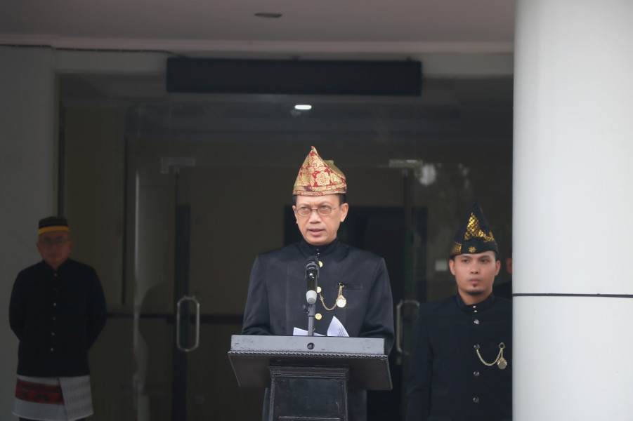 Kanwil Kemenkumham Bengkulu Gelar Upacara Hari Lahir Pancasila 2024