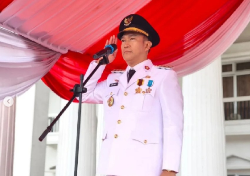 Pimpin Upacara Hari Pahlawan, Bupati Zurdi Nata Refleksikan Satu Tahun Pilkada Damai Kepahiang