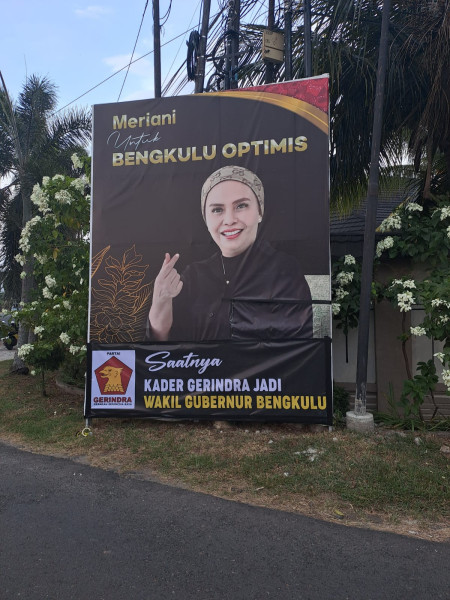 Menjadi Kader, Meriani Berpeluang  Diusung Partai Gerindra Sebagai  Calon Wakil Gubernur Bengkulu