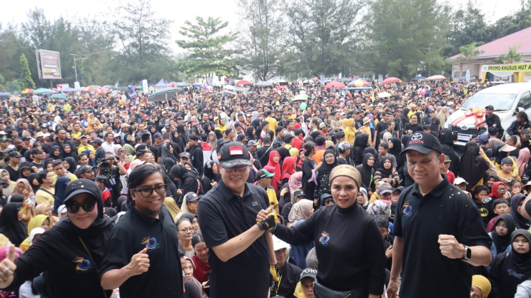 Jalan Santai HUT Agung Concern ke-70 Sukses Besar, Dihadiri 40 Ribu Peserta dan Pecahkan Rekor MURI