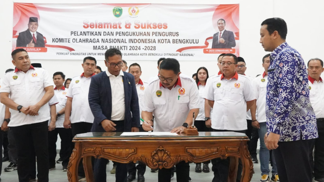 Ketua KONI Bengkulu Arif Gunadi Komitmen Tingkatkan Prestasi Olahraga
