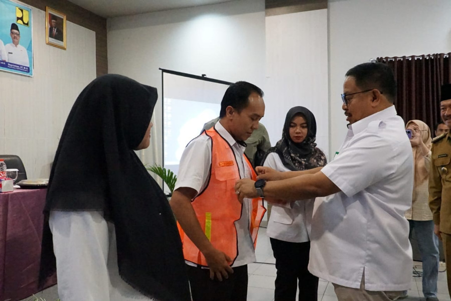 Pj Walikota Bengkulu Arif Gunadi Buka Pelatihan dan Uji Kompetensi Pekerjaan Jalan 2024