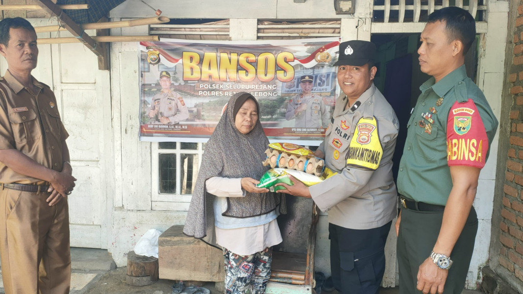 Polsek Curup Polres Rejang Lebong  Gelar Bakti Sosial di Kelurahan Air Rambai