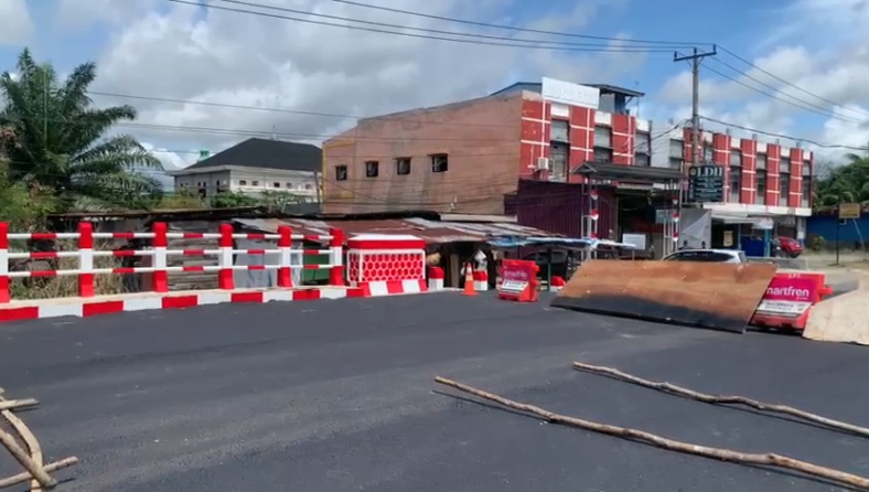 Disepakati Lewat Musyawarah Warga, Jembatan Kebun Tebeng Diberi Nama Jembatan Air Cukung Patil
