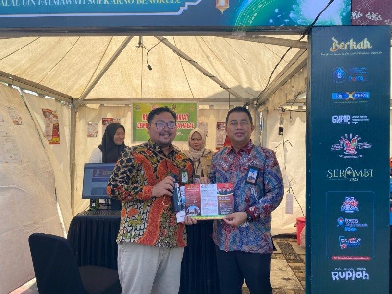 Pusat Halal UIN FAS Bengkulu Sukses Dukung Bengkulu Halal Fair 2025, Perkuat Ekosistem Industri Halal dan Edukasi Publik