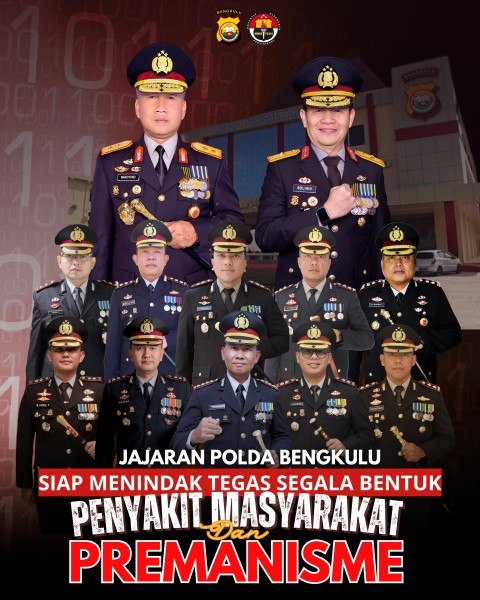 Mewujudkan Bengkulu yang Aman dan Nyaman, Komitmen Tegas Polda Bengkulu dalam Memberantas Penyakit Masyarakat dan Premanisme
