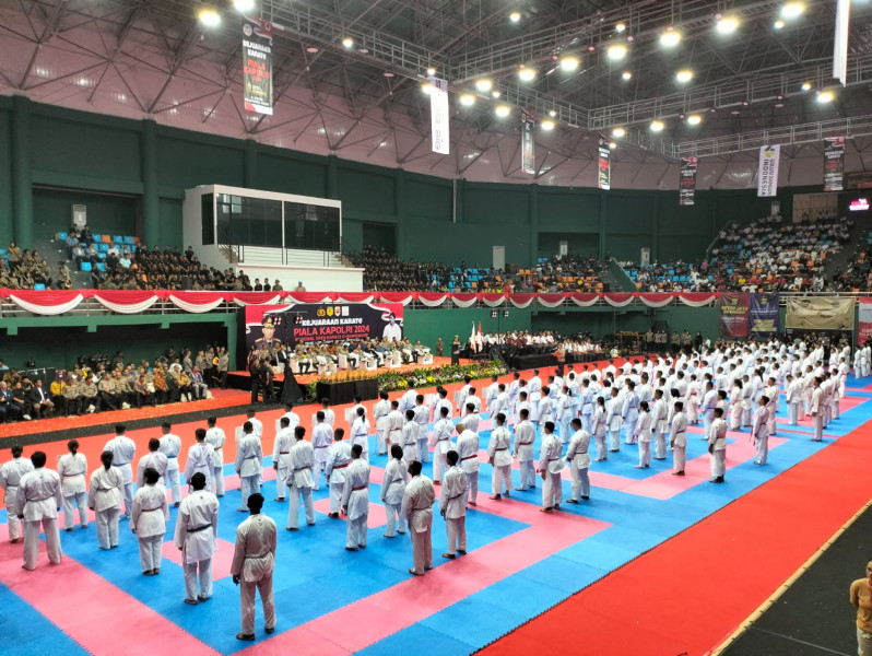 Kejurnas Karate Piala Kapolri 2024 Resmi Dibuka di Bogor: Pengda Inkanas Bengkulu Targetkan 2 Emas