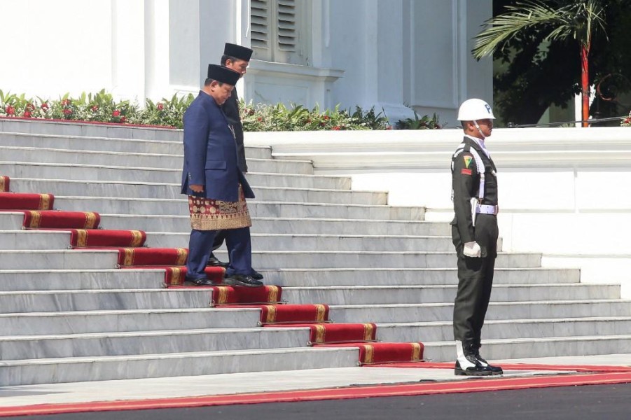 Wamenkomdigi Angga Prabowo Dampingi Presiden Terima PM Republik Fiji