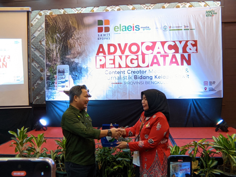Pelatihan Content Creator dan Jurnalis Bengkulu: Melawan Hoaks, Menegakkan Fakta tentang Kelapa Sawit