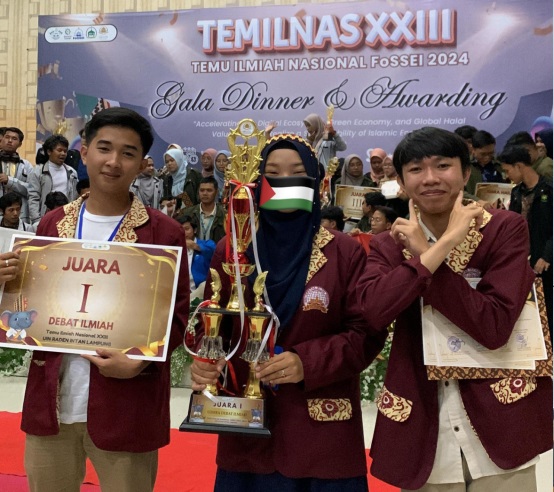 Mahasiswa UINFAS Bengkulu Raih Juara 1 di TEMILNAS XXIII, Kalahkan Kampus Ternama Indonesia