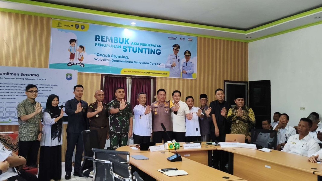 Pemkab Kaur Gelar Aksi Rembuk Stunting 2025 untuk Percepat Penurunan Angka Stunting