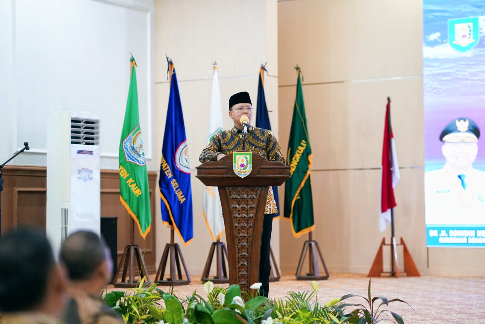 Gubernur Bengkulu dan Danlantamal II Padang Hadiri Pisah Sambut Danlanal Bengkulu